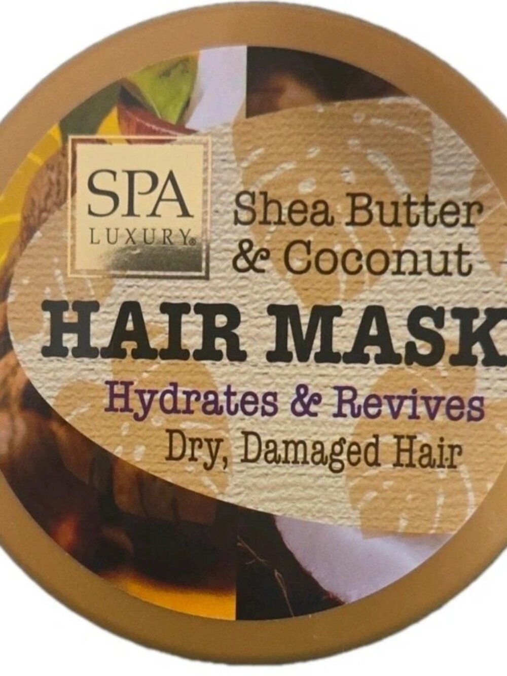 Spa Luxury Shea Butter & Coconut Hydrating Smoothing Hair Mask